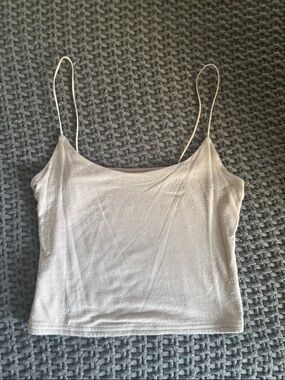 PacSun Cream Spaghetti Strap Camisole